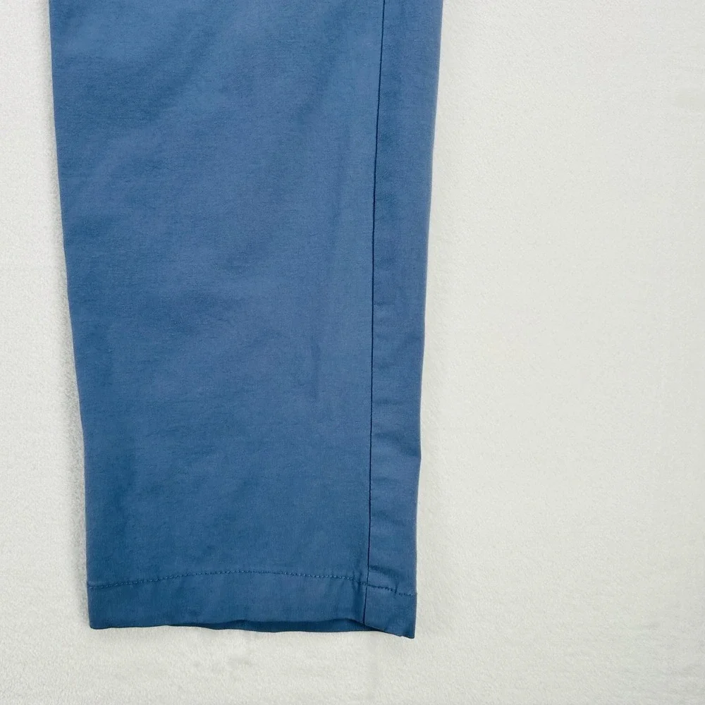 Lauren Ralph Lauren Pants Mens 38x32 Blue Chino Straight Leg Flat Front Cotton